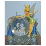 Disney Parks Tinkerbell Castle Snow Globe w/ Box