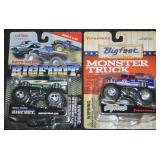 (2) Smart Bean 1:64 Big Foot Diecast Monster Truck