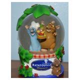 Disney Parks Ratatouille Holiday Snow Globe w/Box