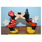Walt Disney Ceramic Mickey & Minnie Mouse Magnetic