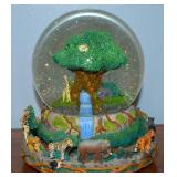 Walt Disney Tree of Life Musical Snow Globe w/