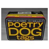 Clare Ultimo Chronicle Books Poetry Dog Tags