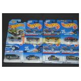 (8) Hot Wheels Diecast Vehicles on Card