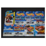 (8) Hot Wheels Diecast Vehicles on Card