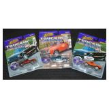 (3) Johnny Lightning Diecast Truckin America GMC +