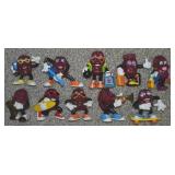 (10) 1989 Vintage California Raisins Figures