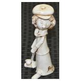 Vtg Dino Bencini Italian Art Pottery Golfer Figure