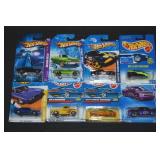 (8) Hot Wheels Diecast Vehicles on Card