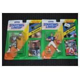 (2) Starting Lineup Kenner NFL Football Figures