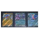 (3) Pokemon TCG ex Holo Cards: Greninja Marnie