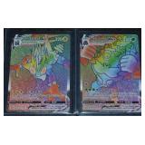 (2) Pokemon TCG Holo VMax Cards Toxtricity +