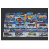 (8) Hot Wheels Diecast Vehicles on Card