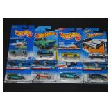 (8) Hot Wheels Diecast Vehicles on Card