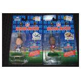 (2) Corinthian Headliners NFL Football Mini Figs