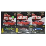 (3) Racing Champions Diecast LE Hot Rod Magazine