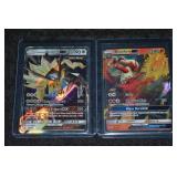(2) Pokemon TCG Holo GX Cards:Blaziken 28/168 +