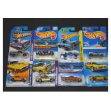 (8) Hot Wheels Diecast Vehicles on Card