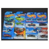 (8) Hot Wheels Diecast Vehicles on Card