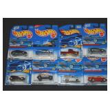 (8) Hot Wheels Diecast Vehicles on Card