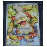 Pokemon TCG Full Art Holo Card Hisuian Growlithe