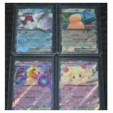 (4) Pokemon TCG ex Holo Cards: Alcremie Snorlax