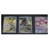 (3) Pokemon TCG Full Art Holo Cards: Exeggcute,