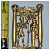 Vtg Avon Splendor of Egypt Goldtone Brooch
