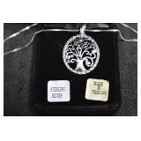 JC Thai 925 Sterling Tree of Life Pendant Necklace