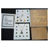 The Giving Stones 925 Sterling Lucoral Museum