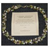 Sundance 925 Sterling 3 Row Turquoise & Coral