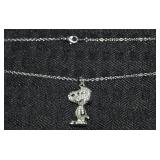 Danbury Mint Peanuts Snoopy Swarovski Crystal