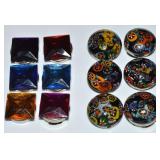 (12) Nony New York Button Covers w/ Murano Style
