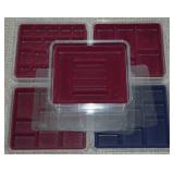 (5) Neatnix Jewelry Stax 9x8 Acrylic Storage Cases