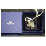 Swarovski Crystal Christmas Angel Goldtone Mini