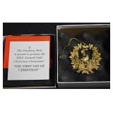 Danbury Mint 2012 First Day of Christmas Ornament