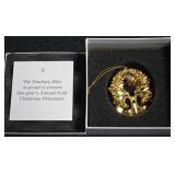 Danbury Mint 2017 Gold Tree of Life Ornament in Bx