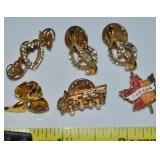 Pins Lot w/Musical Themed, Canada Leaf +