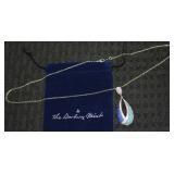 Danbury Mint Shimmering Sea Wave Pendant