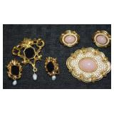 (2) Avon Jewelry Sets: Victorian Spring & Revival