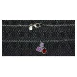 Silpada Designs 925 Sterling 3 Stone Pendant