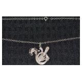 Celtic Silver Bird Pendant w/ 925 Sterling Chain