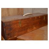 Handcrafted Wooden Handled & Latching Storage