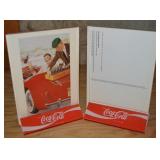 (2) Vintage Coca Cola Restaurant Table Signs