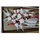 Box with Vintage Plastic (White) Santa