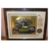 Green Bay Packers Chromium Lithograph & Official