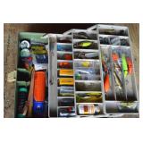 Plano Tackle Box Full of Fishing Lures + Supplies