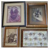 (2) Framed Antique Family Photographs, Tour de