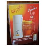 Mr Coffee 3 Quart Iced Tea Pot TM3 in Box