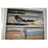 Linen Closet (3) Shelves Lot w/ Blankets +