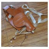 Vtg George Lawrence Co Leather Shoulder Holster